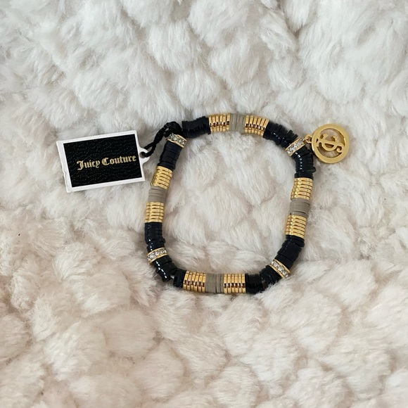 Juicy Couture Stretchy Disc Beaded Bracelet NWT - Picture 9 of 9